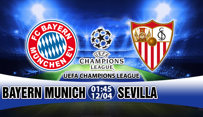 Soi kèo Bayern Munich vs Sevilla (Lượt về tứ kết Champions League)